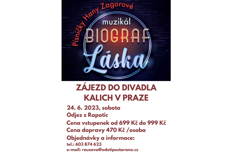 Muzikál "BIOGRAF Láska"